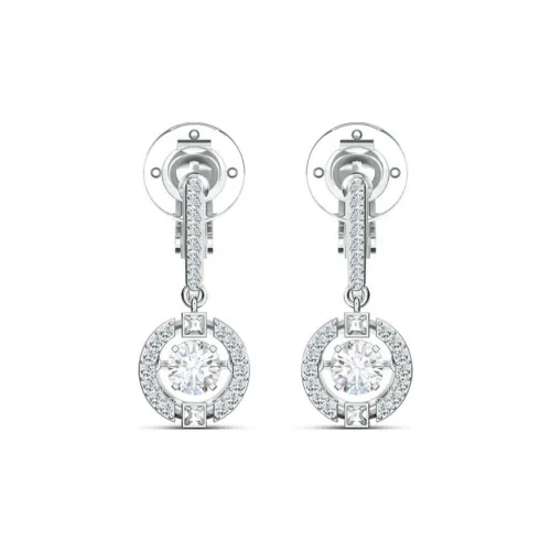 Swarovski Una Циркон Clip ON Серьги Женские