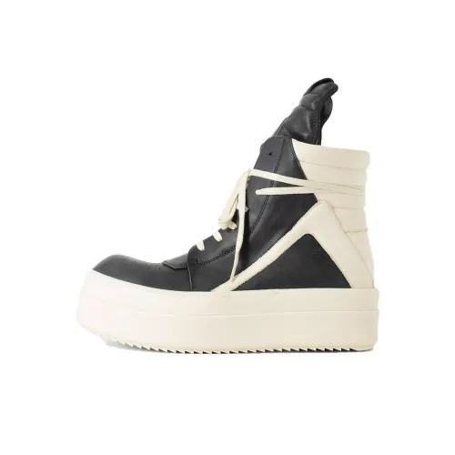 RICK OWENS Скейтборд Кроссовки Высокие Черные Женские