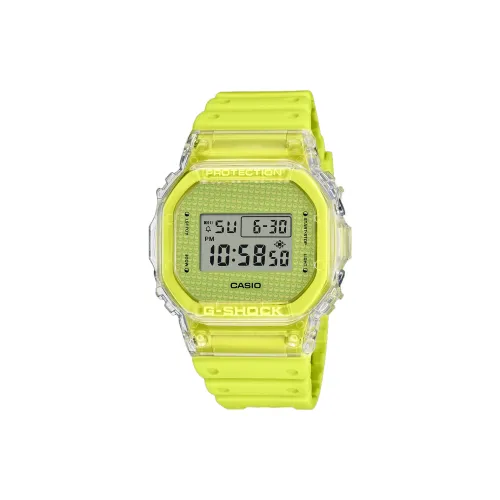 CASIO 5600 Collection Кварцевый механизм Смольный ремешок Часы Унисекс Серый циферблат