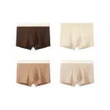 Тёмный кофейный + экрю + хаки + абрикосовый жёлтый