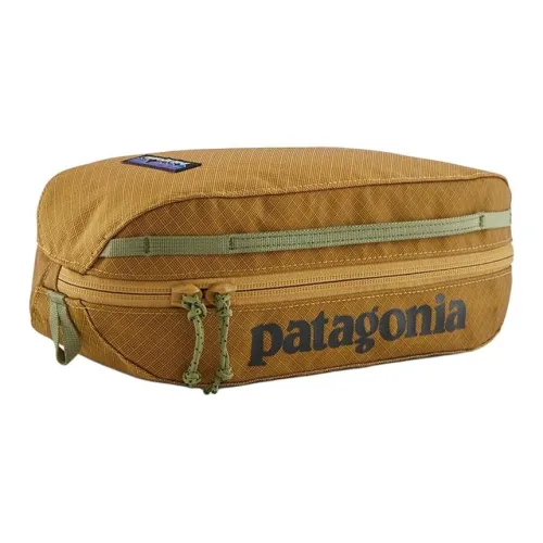 Patagonia Переработанный полиэстер нейлоновый мешок для хранения унисекс Золотой фугу