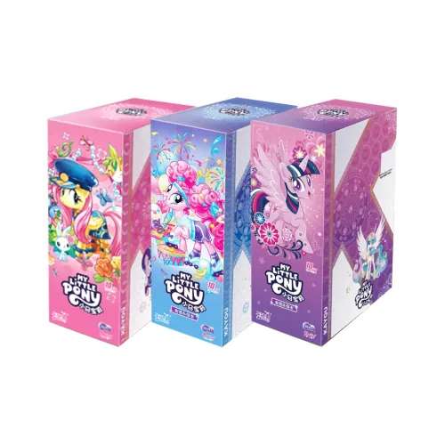 KAYOU x Reesee Мой маленький пони Персонажи Карта Hui Yue Пачка 6th Круглый IP Аниме Карточки 18 Пачек Коробка