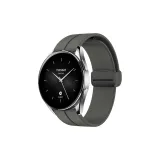 Жидкость силикон - складной магнитный ремешок в космическом сером