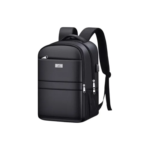 SEPTWOLVES Ткань Рюкзак Большой Мужской Черный