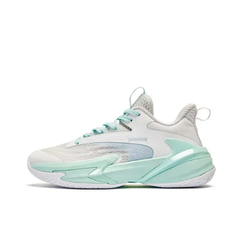 QIAODAN Баскетбольные кроссовки Low Top Jordan Белый/Рябиновый Женские