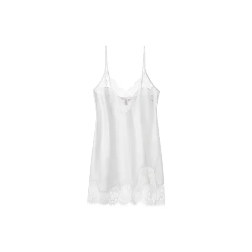 Victoria's Secret Сладкий Ограниченный Сексуальный KI Ночная сорочка Женская Кокосовый белый