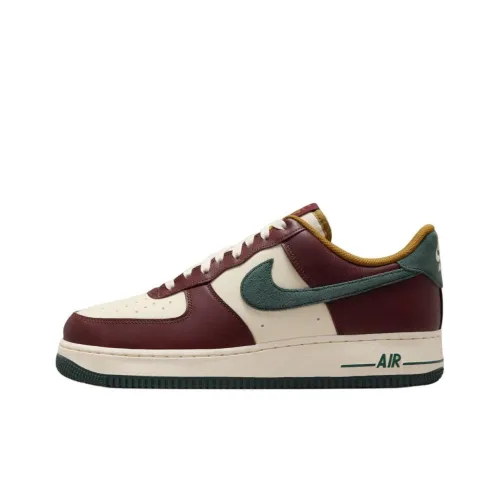 Nike Air FORCE 1 Low Топ Скейтборд Кроссовки Мужские Белый Умбра
