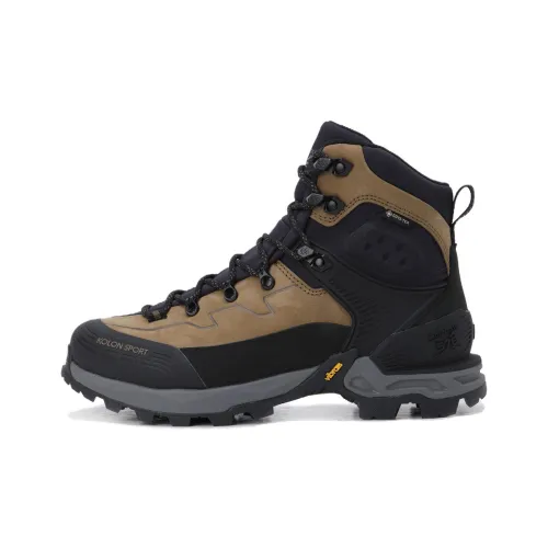 KOLON SPORT MOUNTAIN X Альпинистские и туристические ботинки Высокие Коричневые Унисекс
