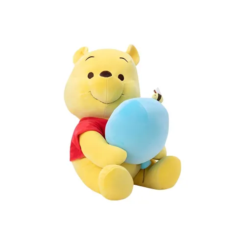 Disney Winnie The Pooh Blue Balloon Collection Винни-Пух Кукла Плюшевая Большой Размер Высота 41 см