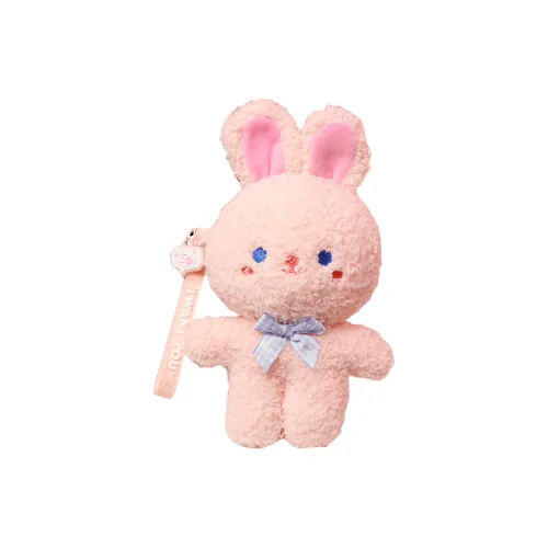 Fluffy Bear Cartoon Cute Animals Bag Charm Plush Doll Height 16 см