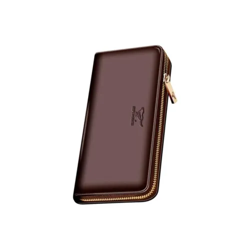 SEPTWOLVES Кошелек из коровьей кожи стандартный мужской кофейный черный синий