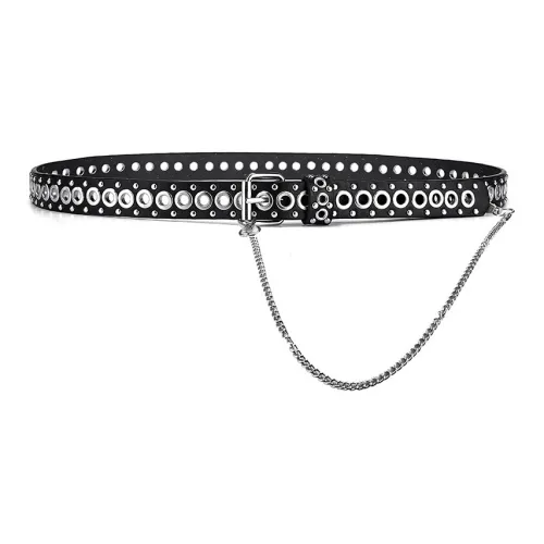 Ремни ACUC из ПУ (полиуретана) кожа унисекс ширина 3,5 см