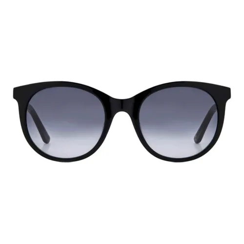 JUZI Пластик OVAL SUNGLASSES Женские Черный