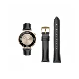 Агатовый черный - Золотая пряжка