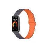 Стиль A & Тонкий Armor Silicone Magnetic-Blue & Gray & Orange