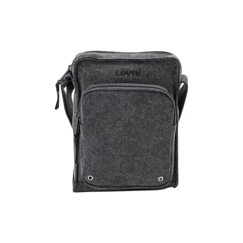 Levi's Хлопок Сумка через плечо Маленькая Мужская Темно-серая