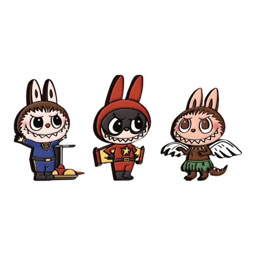 POP MART THE MONSTERS LABUBU Space Adventures, 3 Шт., Магнитов На Холодильник