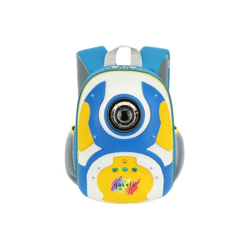 ! YOVELA 3D-эффект Мультяшный Стайлинг ПК Kindergarten Рюкзак Детский Синий Желтый