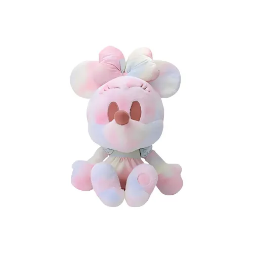 Disney Iridescent Cotton Candy Collection Кукла Minnie Средний Размер Плюшевая Кукла Высота 47 см