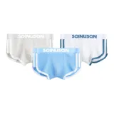 3 пачки (Светло-серый + Белый + Далекий небесный синий)