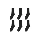 6 пар (6 черных)