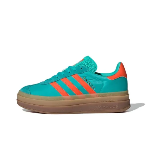 Adidas Originals GAZELLE BOLD Устойчивый к истиранию Низкий Топ Casual Женский Бирюзовый