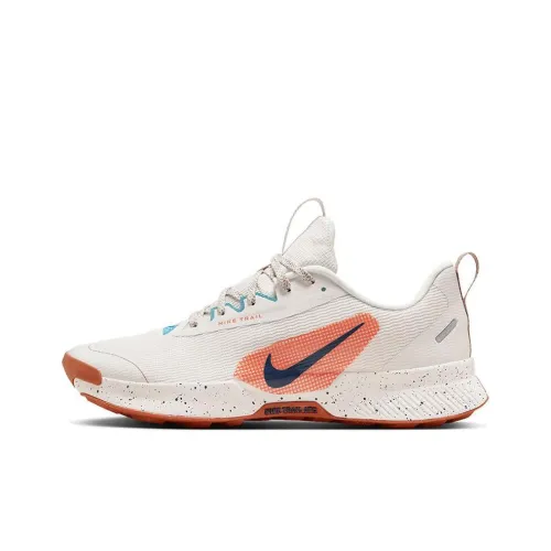 Nike Juniper Trail 3 Low Top Trail Беговые кроссовки Мужские Белый Красный