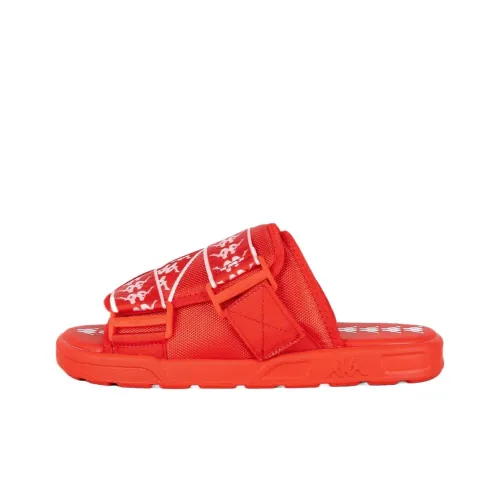 KAPPA Износостойкие шлепанцы унисекс красный