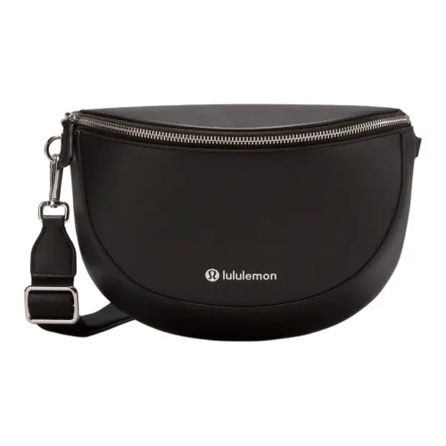 lululemon Сумка через плечо из искусственной кожи стандартная женская черная