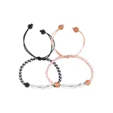 Парный комплект - браслет из бамбукового плетения