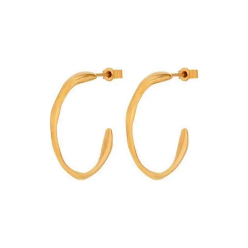 Серьги BAR JEWELLERY Женские Золотые