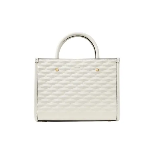 Jimmy Choo Кожа Тоут Сумка Сумка для покупок Сумка через плечо Сумка Маленькая Женская Белая