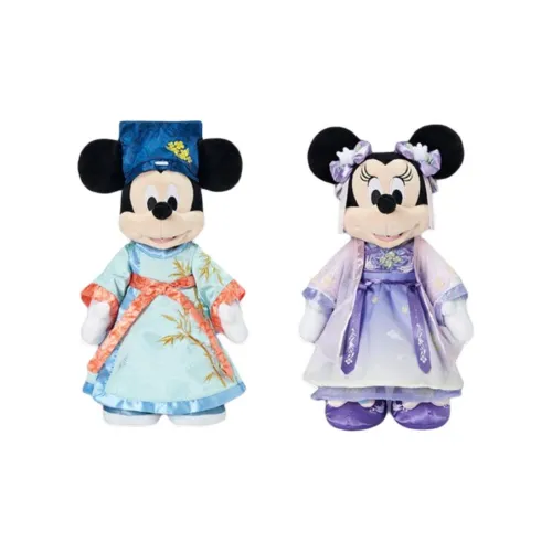 Disney Mickey Mouse Minnie Mouse 2024 MID Осенний Праздничный Коллекция Mickey Mouse and Friends Куклы Плюшевая кукла