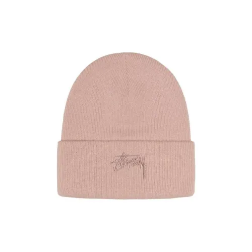 Stussy Шапки-бини Мужской Светло-розовый