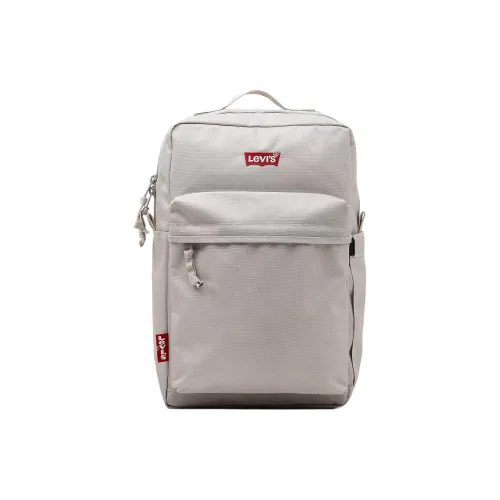 Levi's Полиэстер Рюкзак Большой Мужской Светло-Серый
