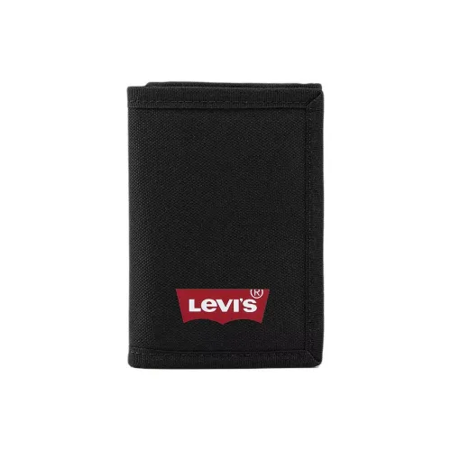 Levi's Переработанный полиэстер кошелек мужской черный