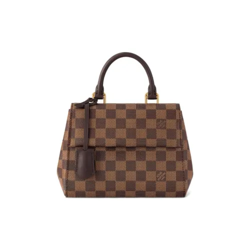 LOUIS VUITTON Cluny Покрытый холст Одно плечо Сумка Мини Женская Коричневая