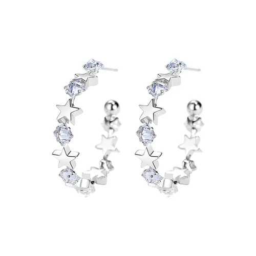 CAROMAY Синтетический Циркон Серьги Женские