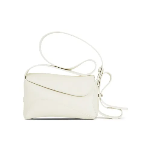 STAR TOWN Коровья кожа Через плечо Маленькая квадратная сумка Унисекс Милкшейк белый Brown sugar Муссовый черный Дюна