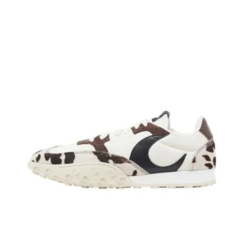 Marine Serre MS Шаговый шов Низкий Топ Повседневная Обувь Мужская Бежевая