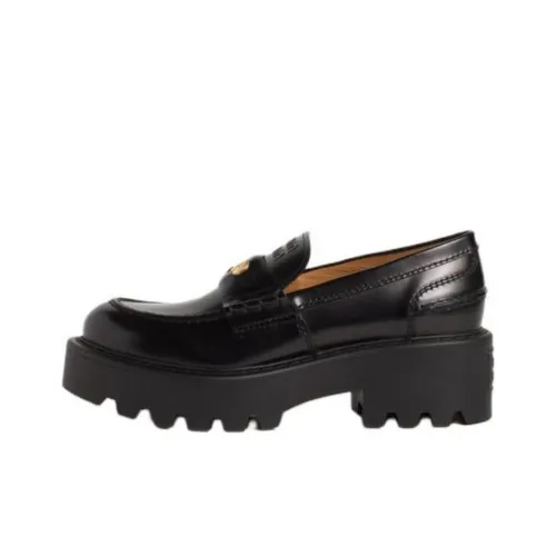 MIU MIU Лоферы 5 см Женские Черные