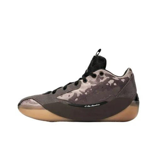 A Ma Maniere x Jordan Air Джордан 39 Противоскользящие Низкие Баскетбольные Кроссовки Мужские Черные Коричневые