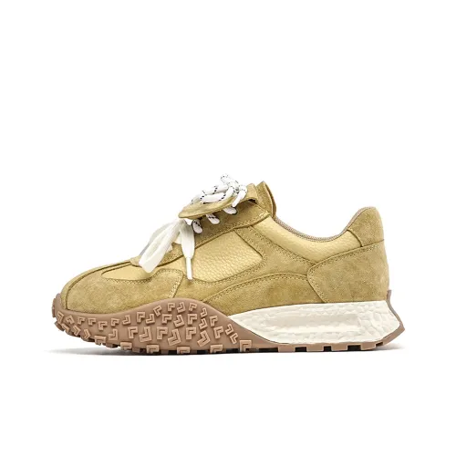 EBLAN Немецкие армейские кроссовки Low Top Желтые Женские