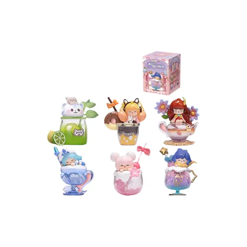 AULDEY Honor of Kings Valley OF Splendor Особенный напитки Коллекция Слепые коробки Один Mystery Коробка Целая коробка 6 шт