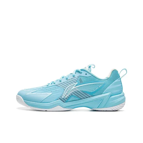 LiNing Battle Array 2 Противоскользящая Устойчивая к износу Низкий Топ Бадминтон Обувь Унисекс Синий