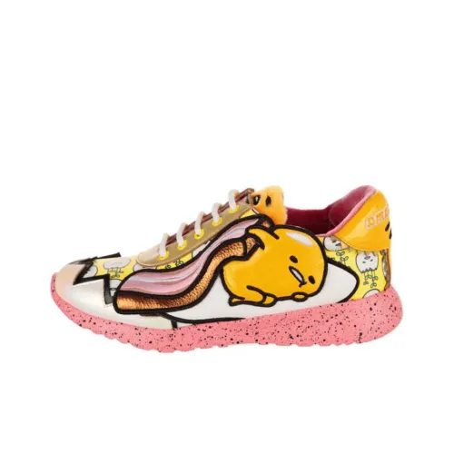 IRREGULAR CHOICE Повседневный Низкий Топ Желтый Розовый Женский