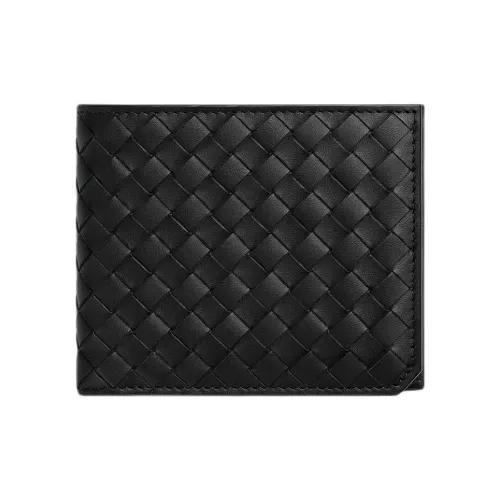 Bottega Veneta Телячья кожа Кошелек Мужской Черный