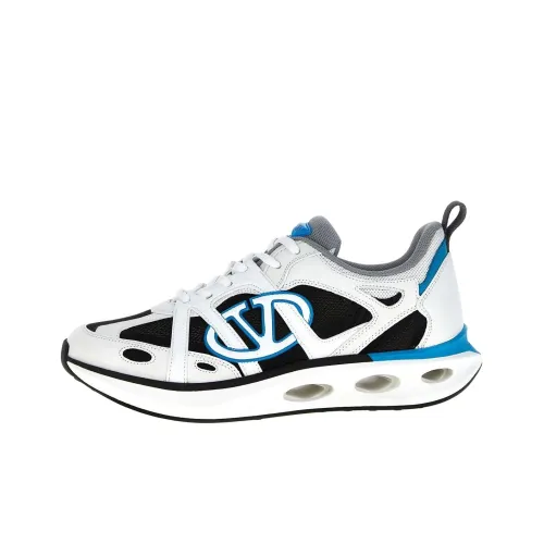 Valentino VLOGO EASYJOG Низкий топ Повседневная обувь Мужская Белый