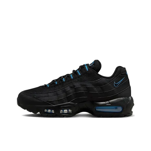 Nike Air Max 95 Low Топ Повседневная обувь Мужская Черная