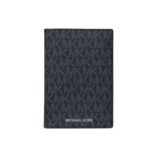 MICHAEL KORS Клатч-кошелек из искусственной кожи мужской темно-синий